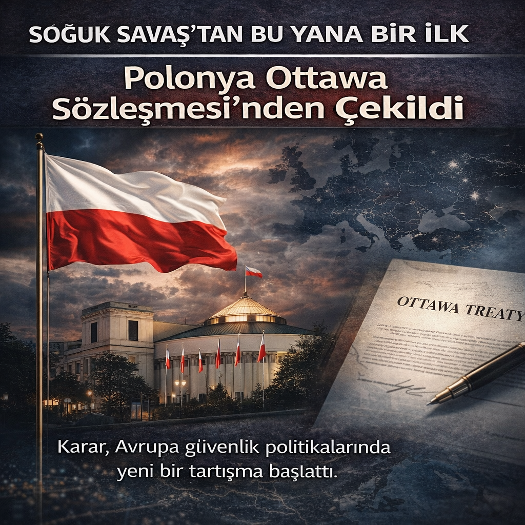 Soğuk Savaş’tan Bu Yana Bir İlk: Polonya Ottawa Sözleşmesi’nden Çekildi