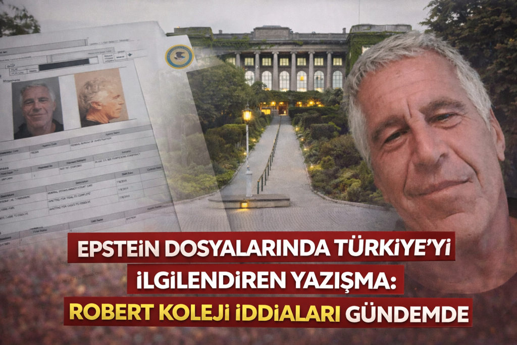 Epstein Dosyalarında Türkiye’yi İlgilendiren Yazışma: Robert Koleji İddiaları Gündemde
