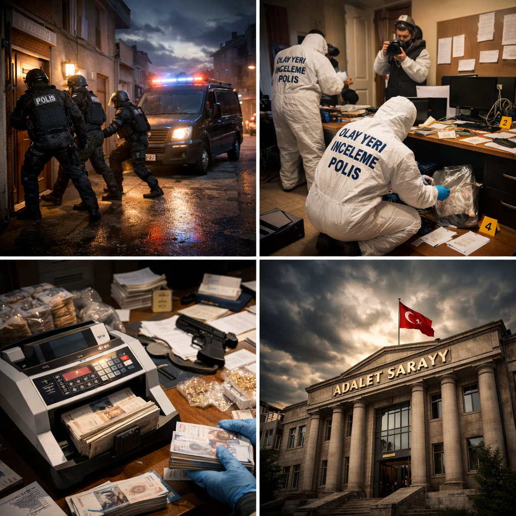 Hatay Merkezli 8 İlde Rüşvet Operasyonu: 26 Tutuklama