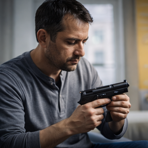 Kayseri’de Tabancayla Uğraşırken Kendini Vurdu: Silahı Otel Merdivenine Sakladı