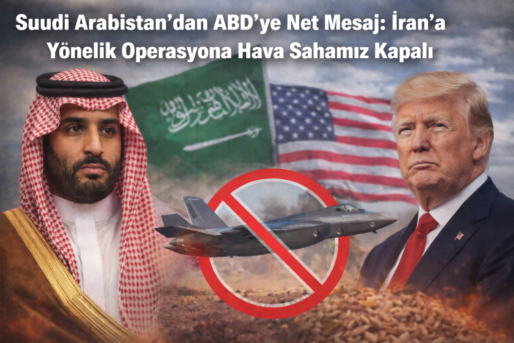 Suudi Arabistan’dan ABD’ye Net Mesaj: İran’a Yönelik Operasyona Hava Sahamız Kapalı