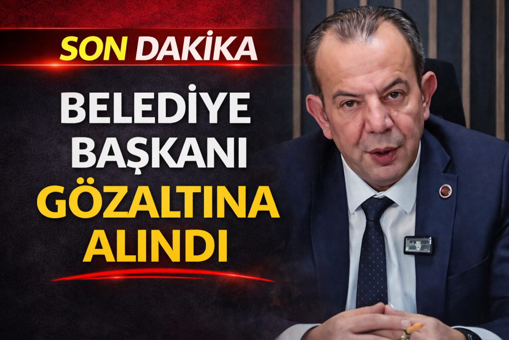 Belediye Başkanı Tanju Özcan Gözaltına Alındı