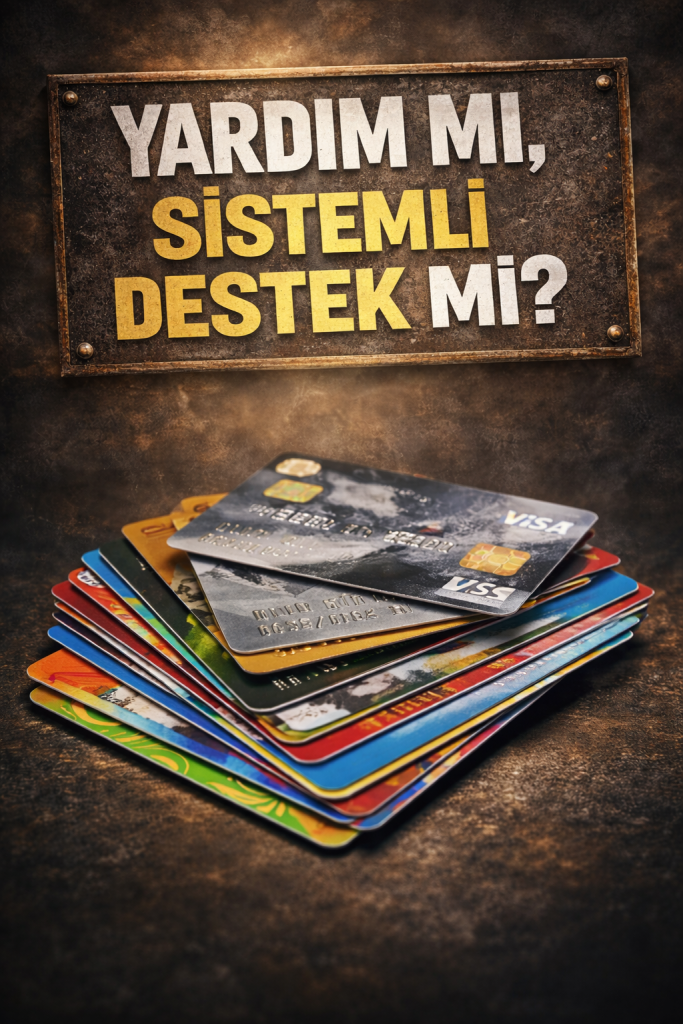 YARDIM MI, SİSTEMLİ DESTEK Mİ?