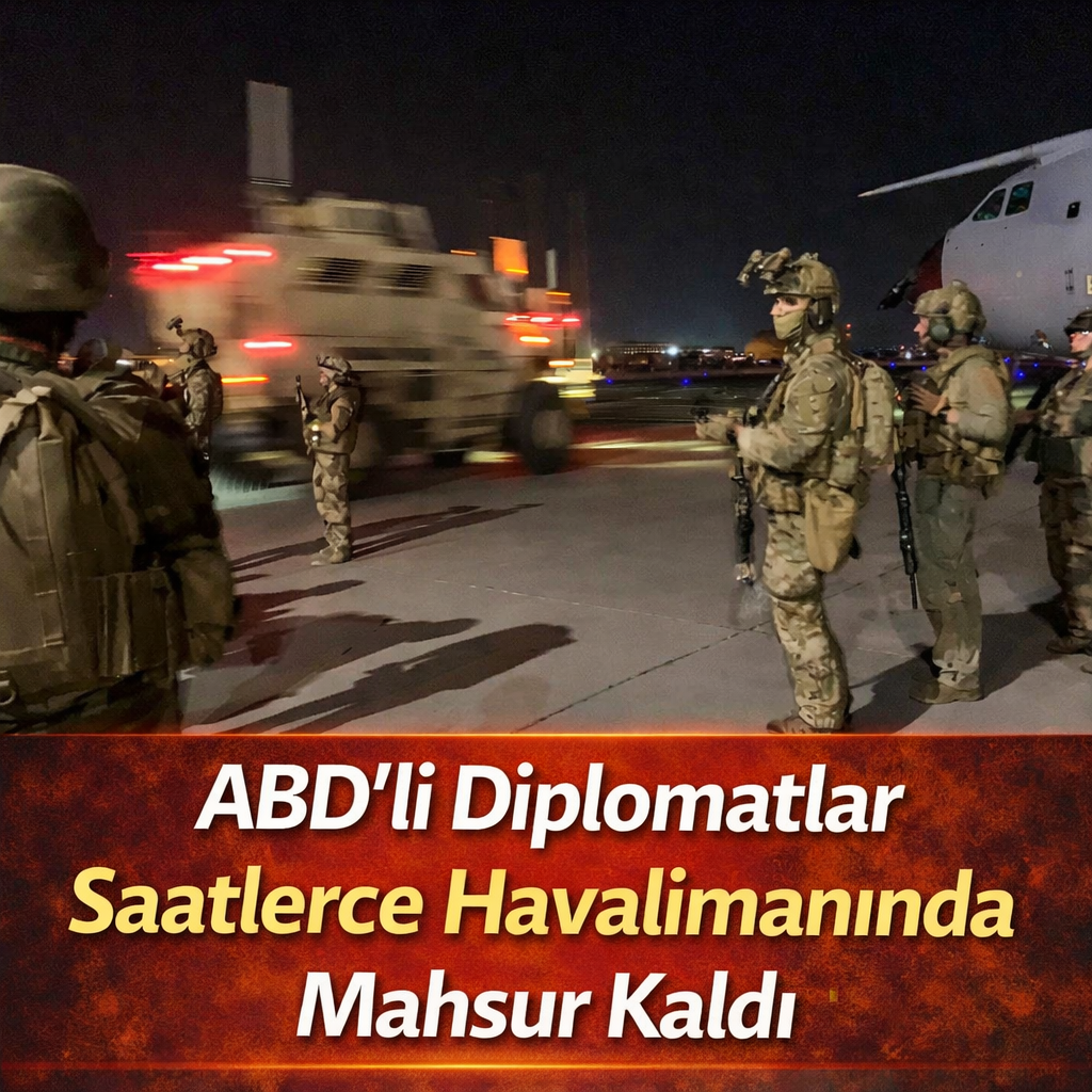 Erbil’de Kaos: ABD’li Diplomatlar Saatlerce Havalimanında Mahsur Kaldı