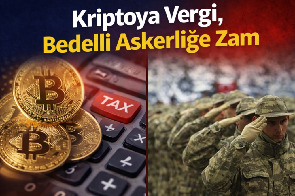 Komisyondan Geçti: Kriptoya Vergi, Bedelli Askerliğe Zam
