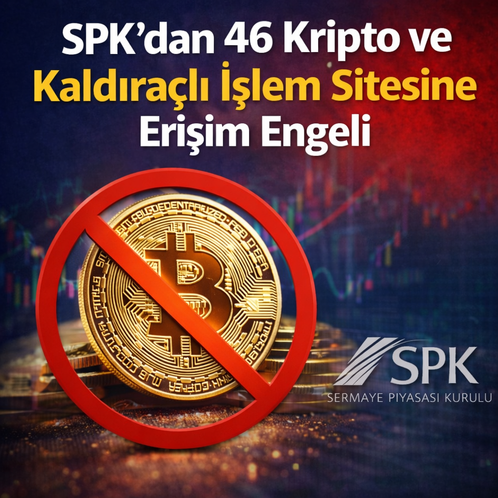 SPK’dan 46 Kripto ve Kaldıraçlı İşlem Sitesine Erişim Engeli