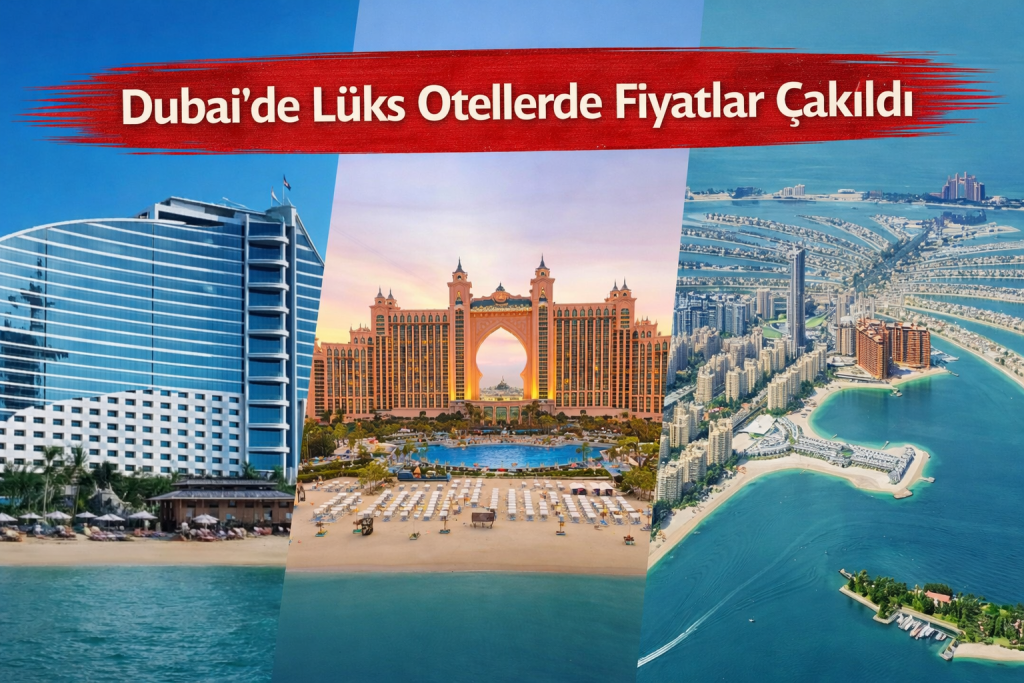 Füze Gölgesinde Turizm: Dubai’de Lüks Otellerde Fiyatlar Çakıldı