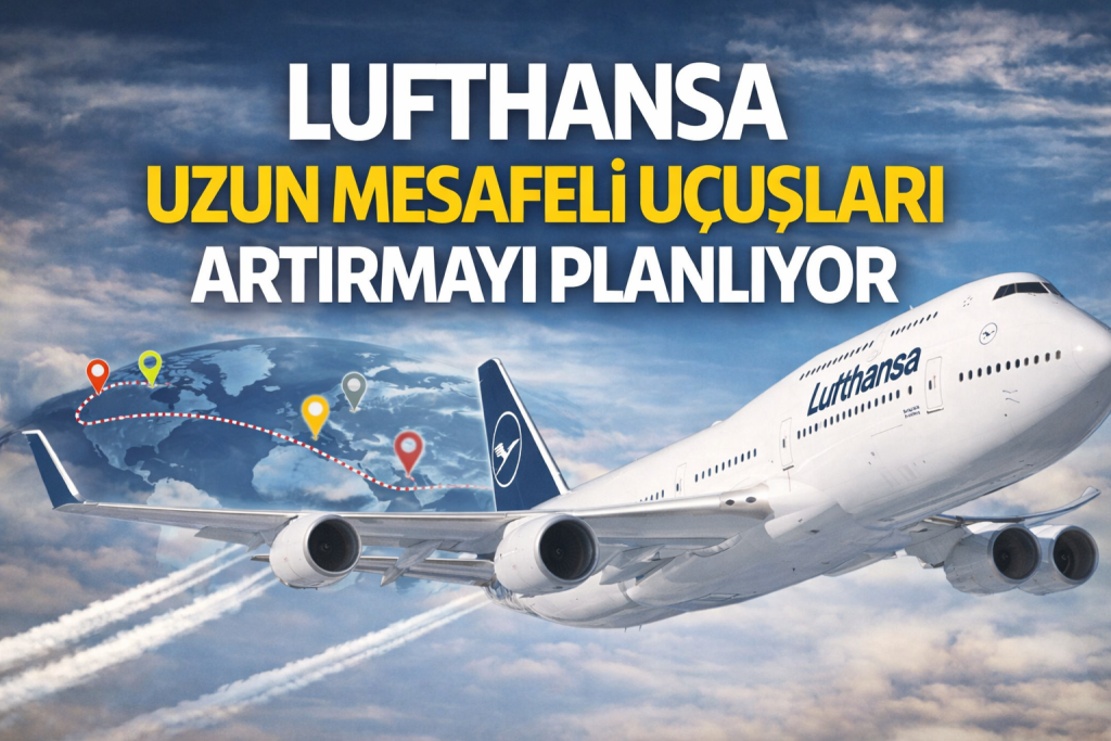 Lufthansa Uzun Mesafeli Uçuşları Artırmayı Planlıyor