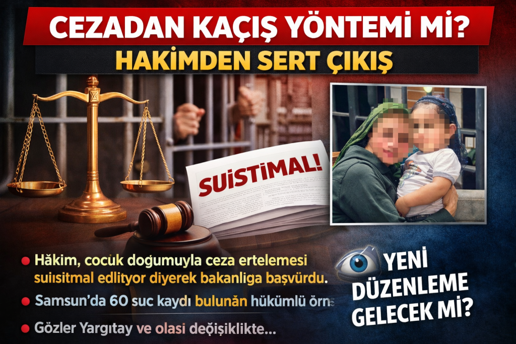 “İnfaz Ertelemesi” Tartışması Büyüyor: Hakimden Bakanlığa Kritik Başvuru