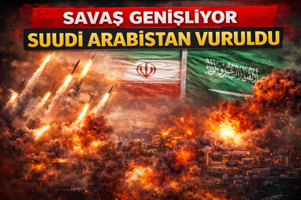 Ortadoğu’da Savaş Büyüyor! İran’dan Füze Yağmuru, Suudi Arabistan Vuruldu