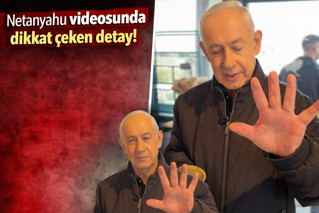 Netanyahu Videosunda Dikkat Çeken Detay!