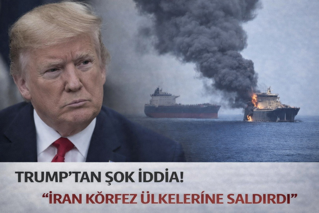 TRUMP’TAN ŞOK İDDİA! “İRAN KÖRFEZ ÜLKELERİNE SALDIRDI”