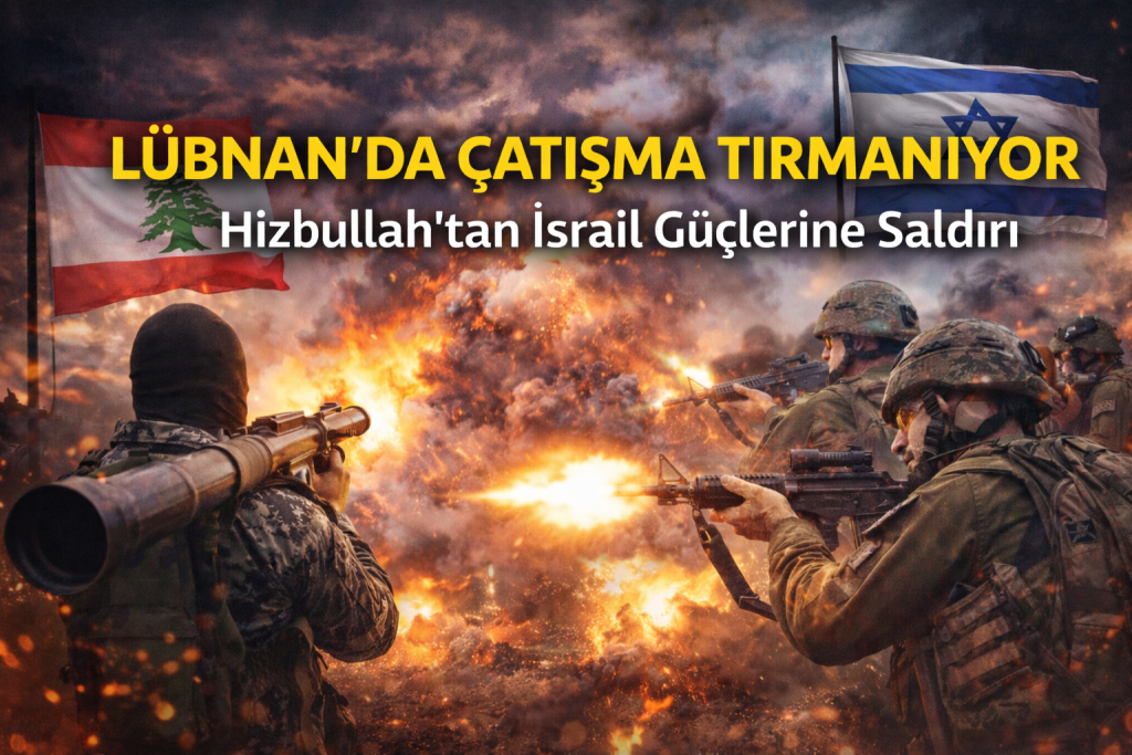 Lübnan’da Çatışma Tırmanıyor: Hizbullah’tan İsrail Güçlerine Saldırı