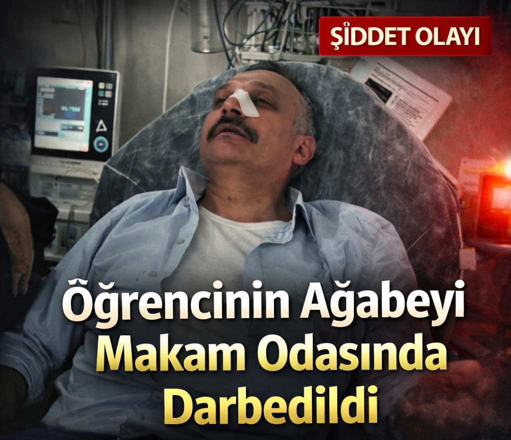 Yozgat’ta Okul Müdürüne Saldırı Öğrencinin Ağabeyi Makam Odasında Darbetti