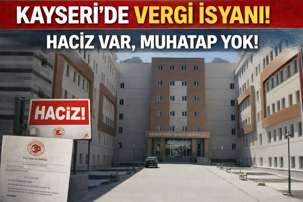 KAYSERİ’DE KÜÇÜK BORCA BÜYÜK BLOKE!