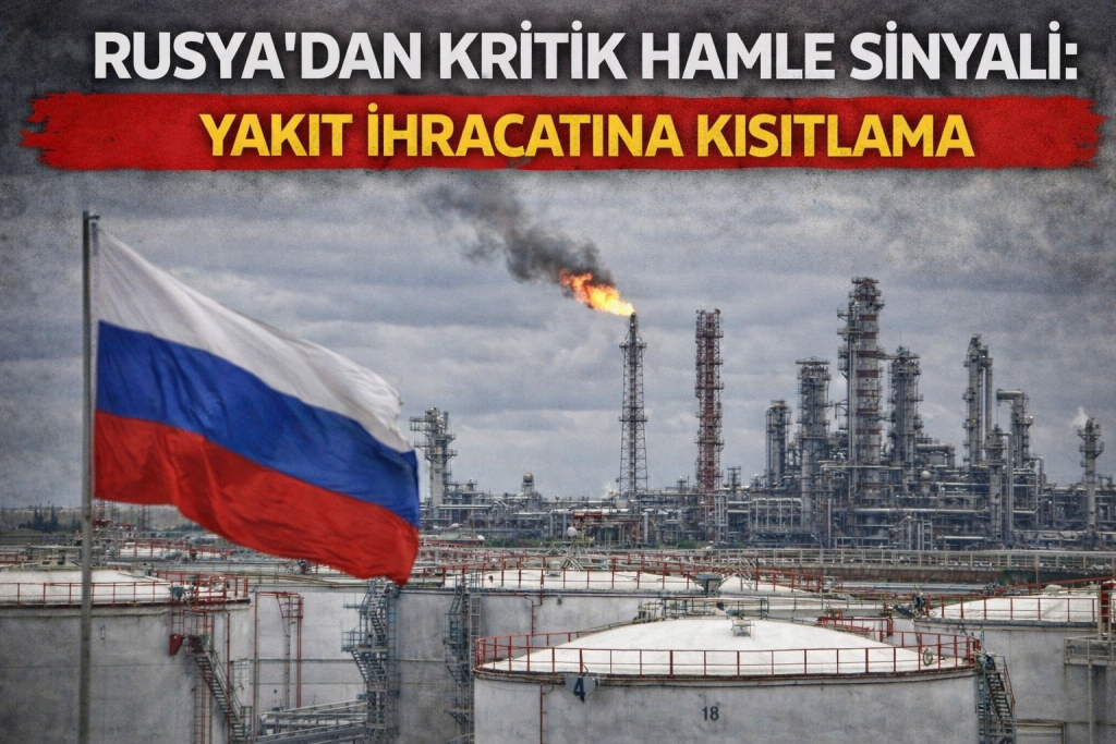 RUSYA’DAN KRİTİK HAMLE SİNYALİ: YAKIT İHRACATINA KISITLAMA!