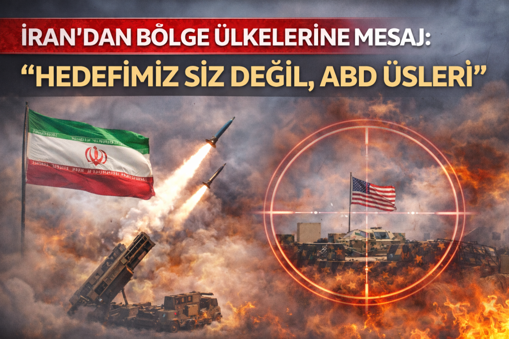 İran’dan Bölge Ülkelerine Mesaj: “Hedefimiz Siz Değil, ABD Üsleri”