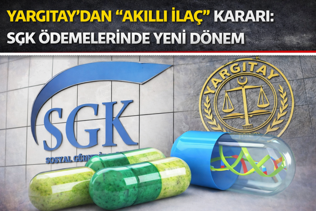 Yargıtay’dan “Akıllı İlaç” Kararı: SGK Ödemelerinde Yeni Dönem