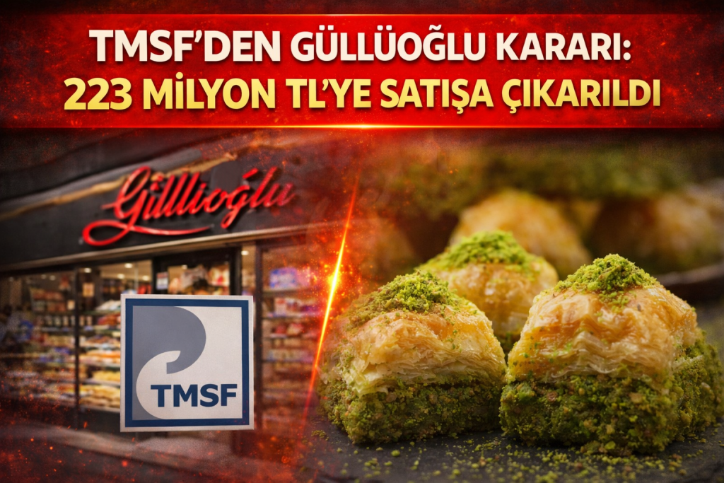 TMSF’den Güllüoğlu Kararı: 223 Milyon TL’ye Satışa Çıkarıldı