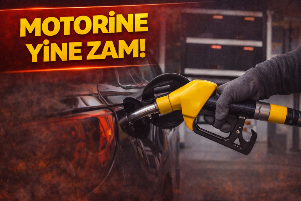 MOTORİNE YİNE ZAM!