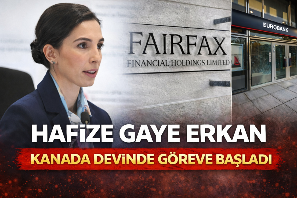 Eski TCMB Başkanı Hafize Gaye Erkan, Kanada Devinde Göreve Başladı