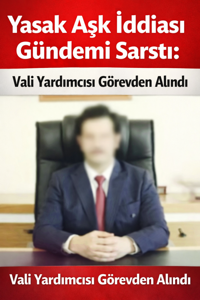 Yasak Aşk İddiası Gündemi Sarstı: Vali Yardımcısı Görevden Alındı