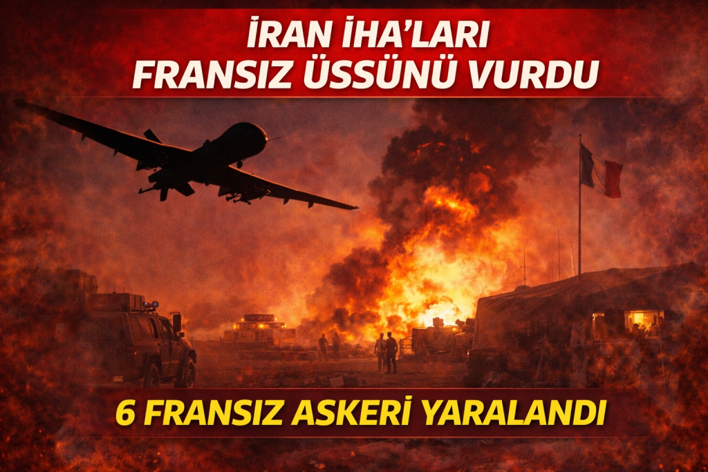 İran’a Ait İHA’ların Irak’ın Kuzeyindeki Fransız Üssünü Vurduğu İddiası: 6 Asker Yaralandı
