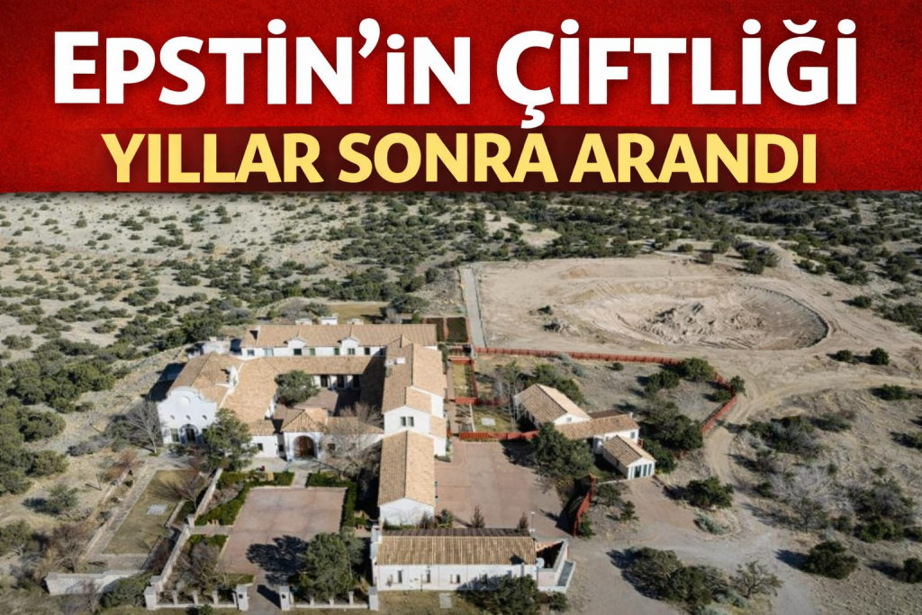 Epstein’in Çiftliği Yıllar Sonra Arandı: “Bebek Fabrikası” ve “Gömülü Ceset” İddiaları
