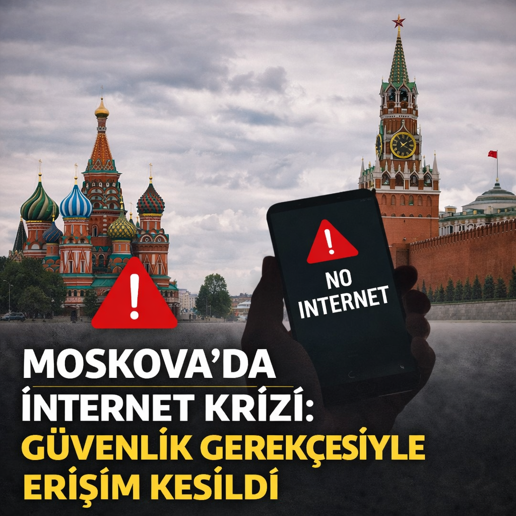 MOSKOVA’DA İNTERNET KRİZİ: GÜVENLİK GEREKÇESİYLE ERİŞİM KESİLDİ
