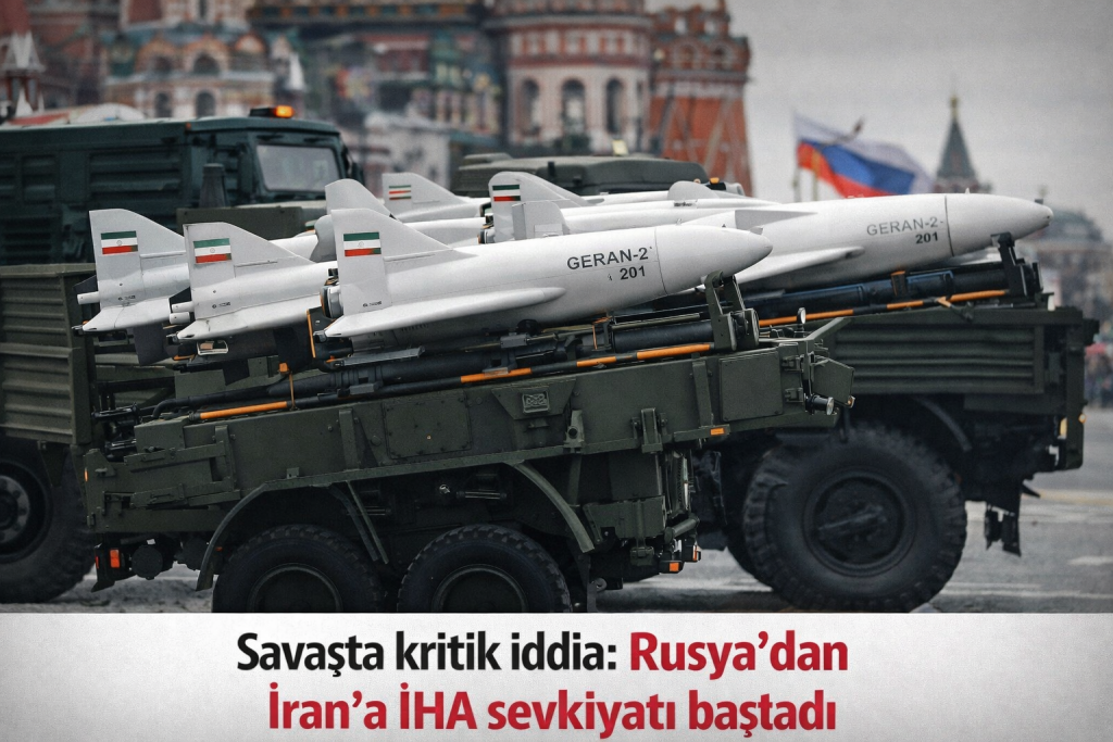 Savaşta kritik iddia: Rusya’dan İran’a İHA sevkiyatı başladı