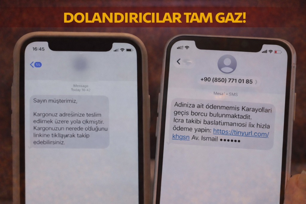 850’Lİ NUMARALAR VE SAHTE MESAJLARLA TUZAK KURUYORLAR