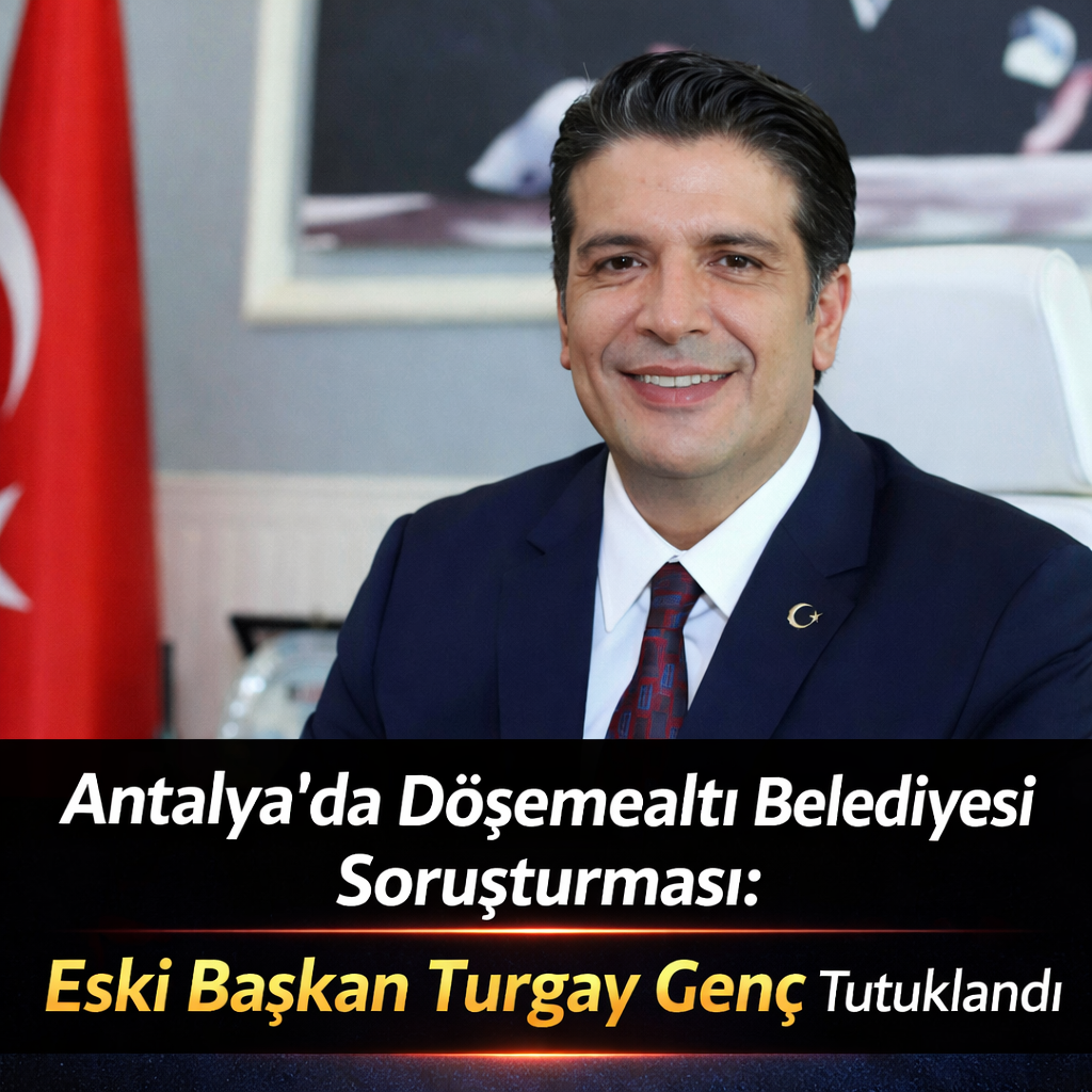 Antalya’da Döşemealtı Belediyesi Soruşturması: Eski Başkan Turgay Genç Tutuklandı