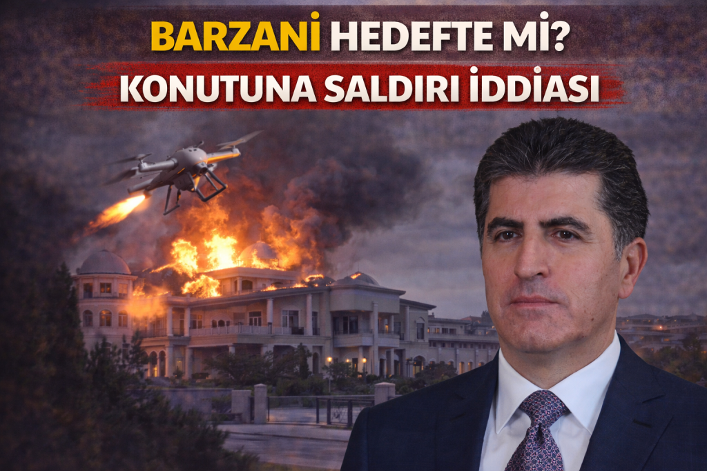 BARZANİ’NİN BULUNDUĞU KONUT HEDEF ALINDI İDDİASI