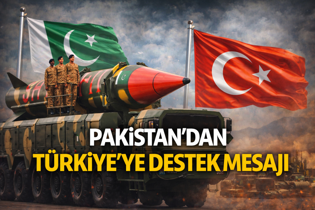Pakistan’dan Türkiye’ye Destek Mesajı