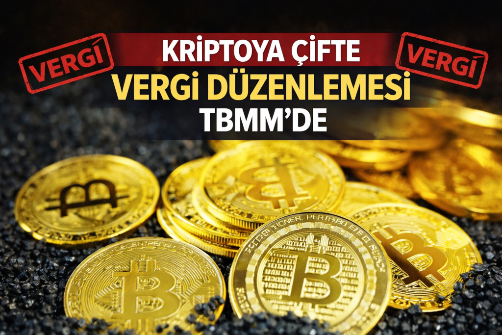 KRİPTOYA ÇİFTE VERGİ DÜZENLEMESİ TBMM’DE