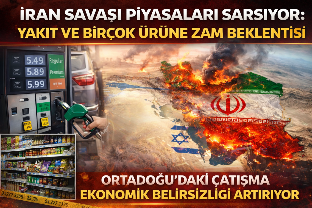 İran Savaşı Piyasaları Sarsıyor: Yakıt ve Birçok Ürüne Zam Beklentisi