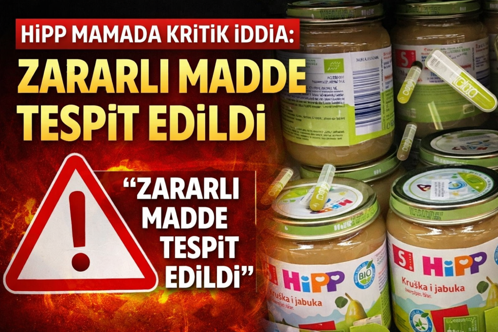 MAMA SKANDALI! HİPP ÜRÜNÜNDE ZEHİR TESPİT EDİLDİ
