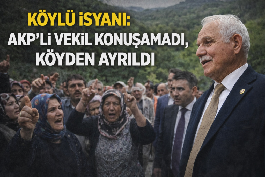 Giresun’da Maden Gerilimi: AKP’li Vekile Köyde Sert Tepki