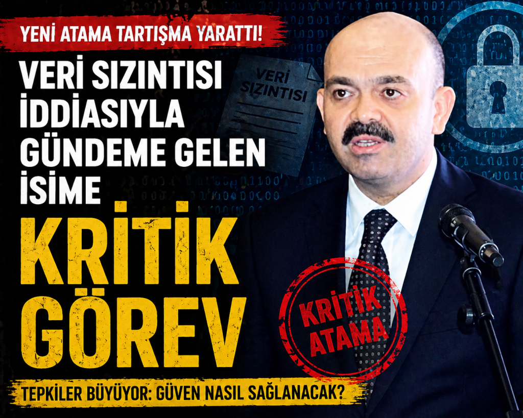 VERİ SIZINTISI İDDİALARIYLA GÜNDEME GELEN İSİM, BAKANLIKTA KRİTİK GÖREVE ATANDI