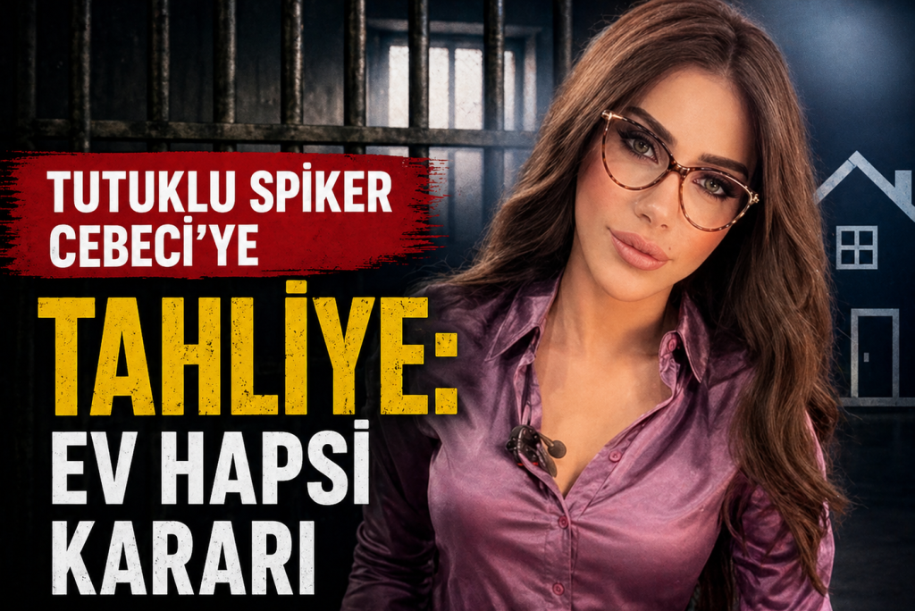 SPİKER ELA RÜMEYSA CEBECİ’YE EV HAPSİ