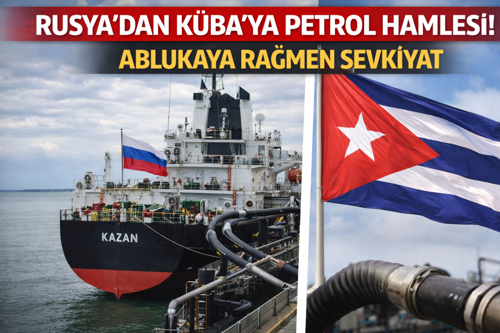 RUSYA’DAN KÜBA’YA PETROL HAMLESİ! ABLUKAYA RAĞMEN SEVKİYAT