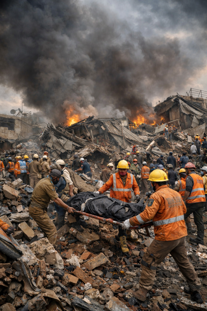 Hindistan’da Fabrika Faciası: 23 Kişi Hayatını Kaybetti