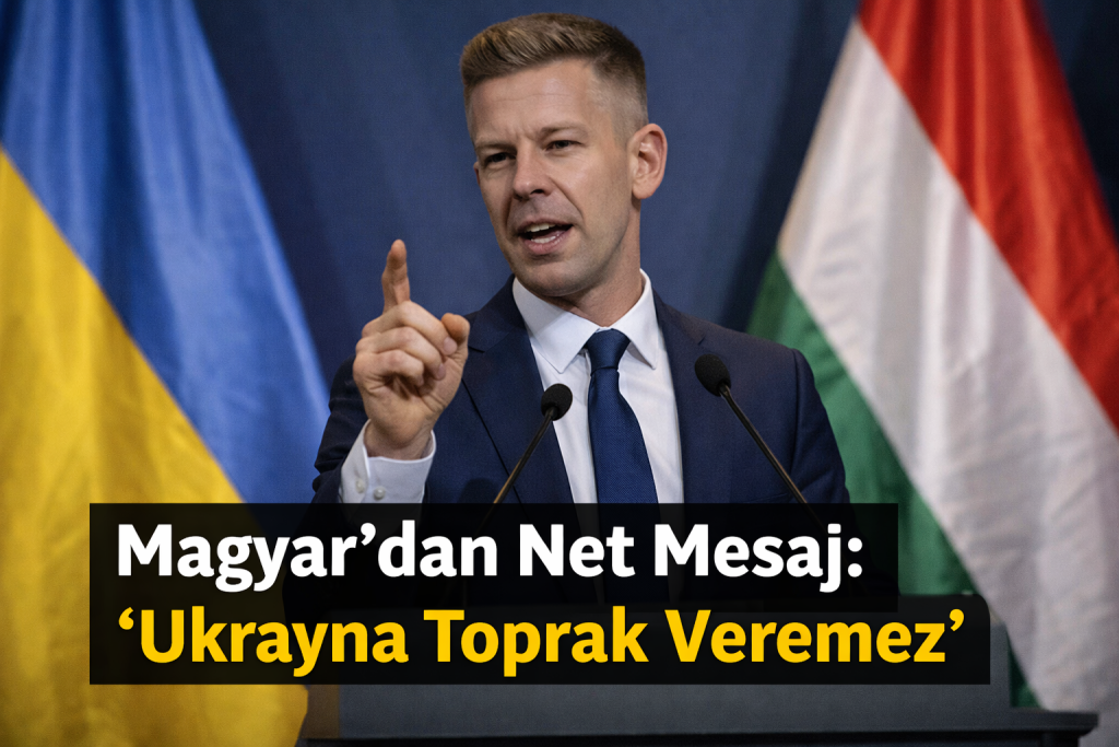 Magyar’dan Net Mesaj: “Ukrayna Toprak Veremez”
