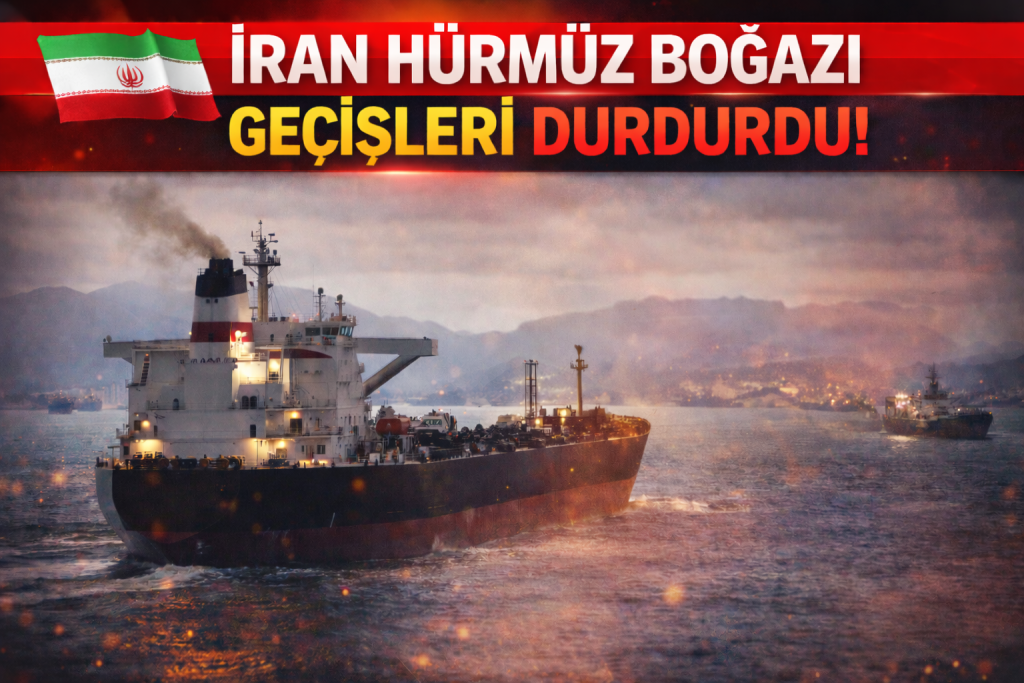 HÜRMÜZ BOĞAZI KRİZİ: İRAN GEÇİŞLERİ DURDURDU