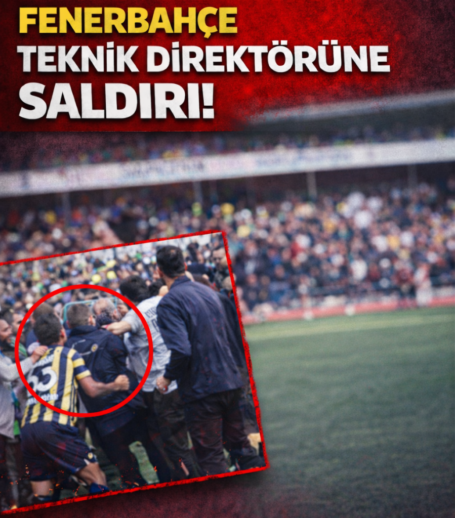 HAKKARİ’DE SKANDAL! FENERBAHÇE TEKNİK DİREKTÖRÜNE SALDIRI