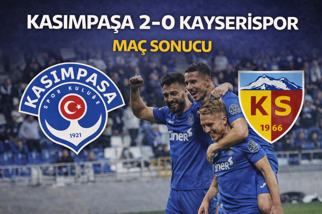 KASIMPAŞA’DAN NET GALİBİYET! MAÇA KALECİ GOLÜ DAMGA VURDU