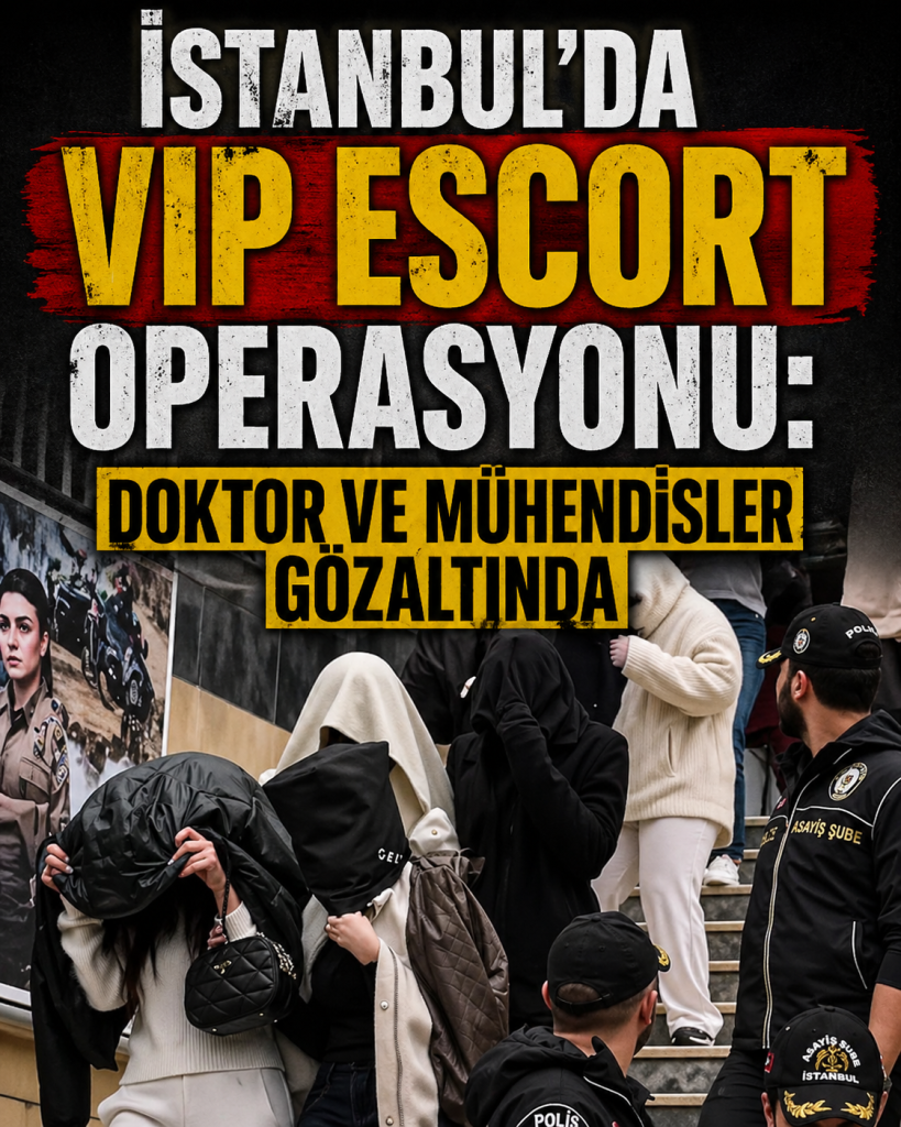 İSTANBUL’DA “VIP ESCORT” OPERASYONU