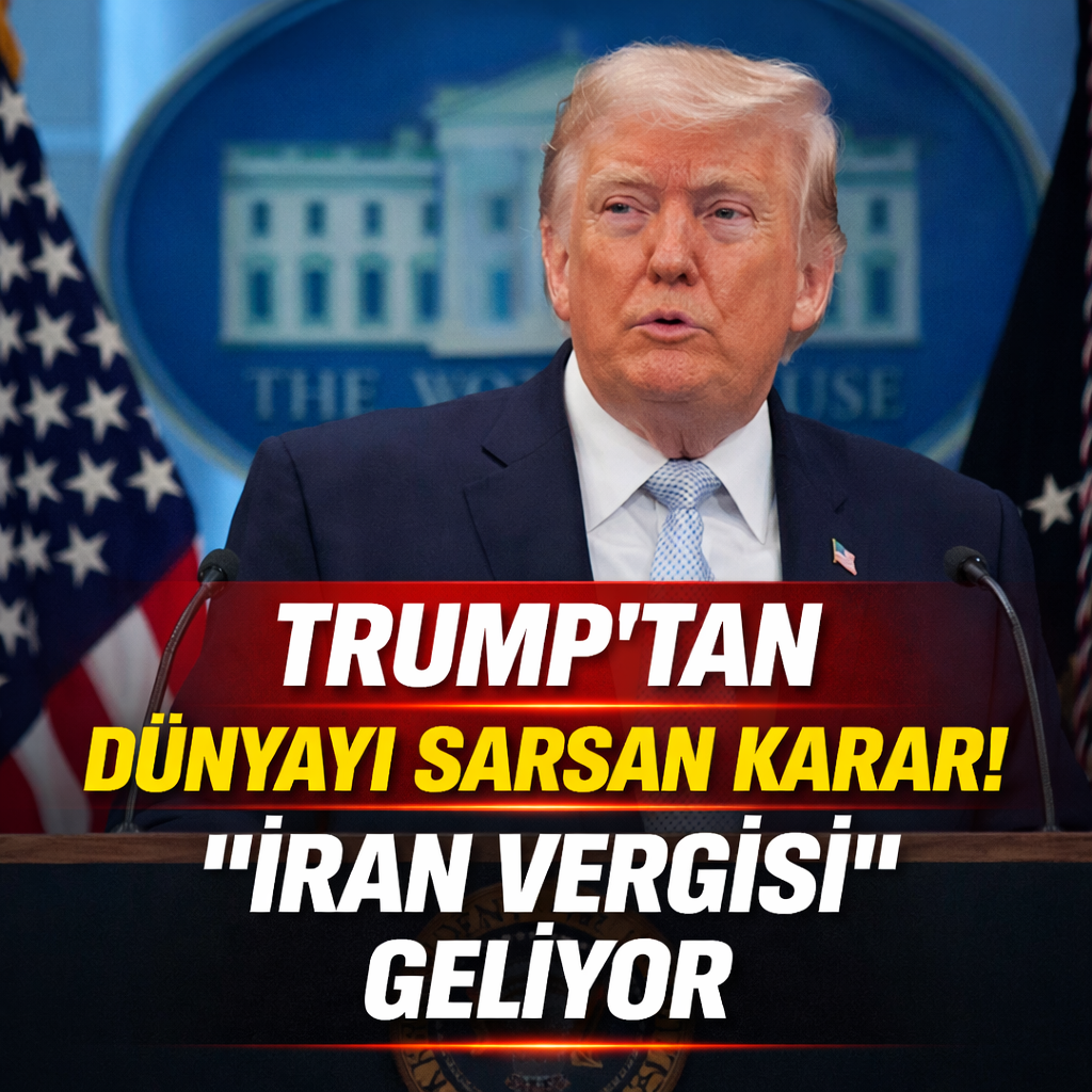 TRUMP’TAN DÜNYAYI SARSAN KARAR! “İRAN VERGİSİ” GELİYOR