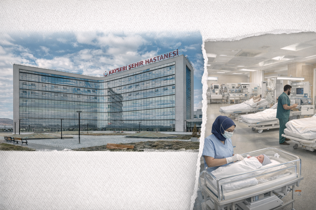 Kayseri Şehir Hastanesi’nde Dikkat Çeken Tablo: Doğumlarda Yabancı Uyruklular İlk Sırada
