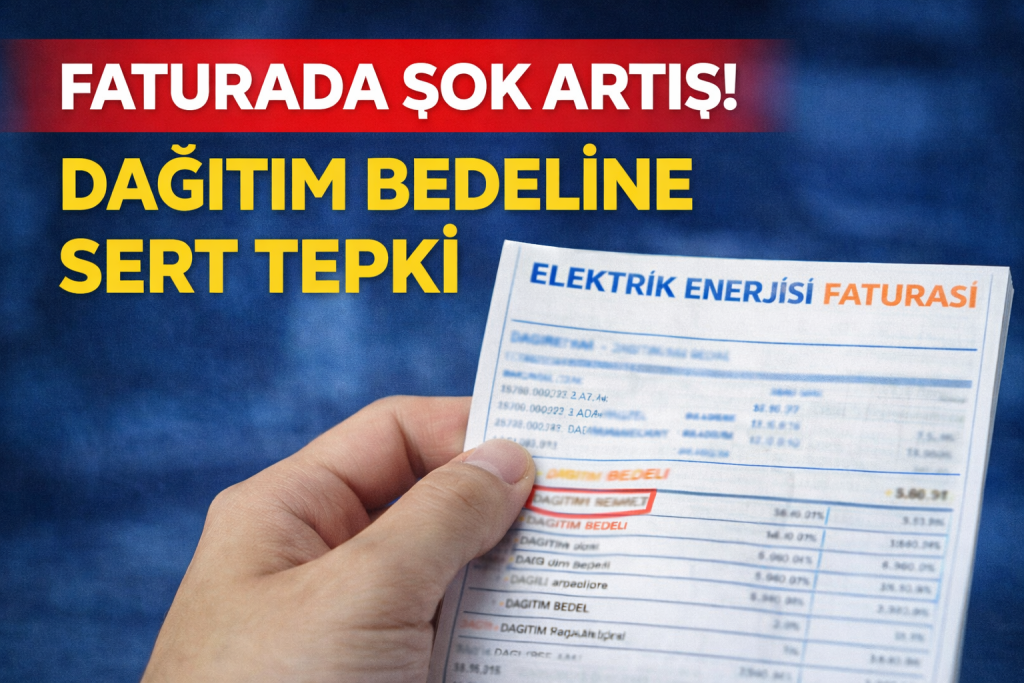 FATURADA ŞOK ARTIŞ! DAĞITIM BEDELİNE SERT TEPKİ